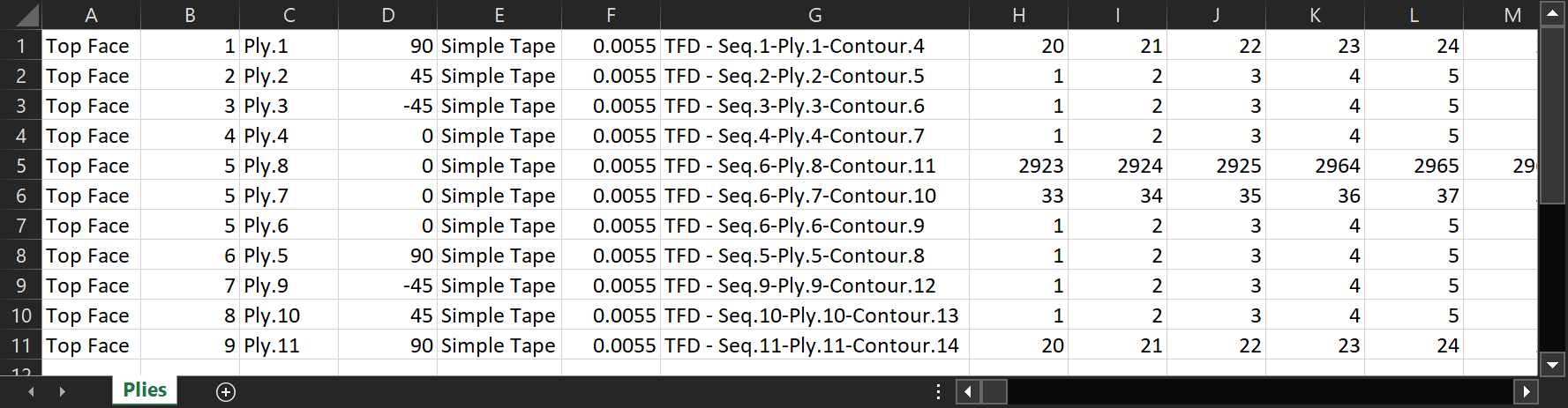 plies-import_from_CSV.png