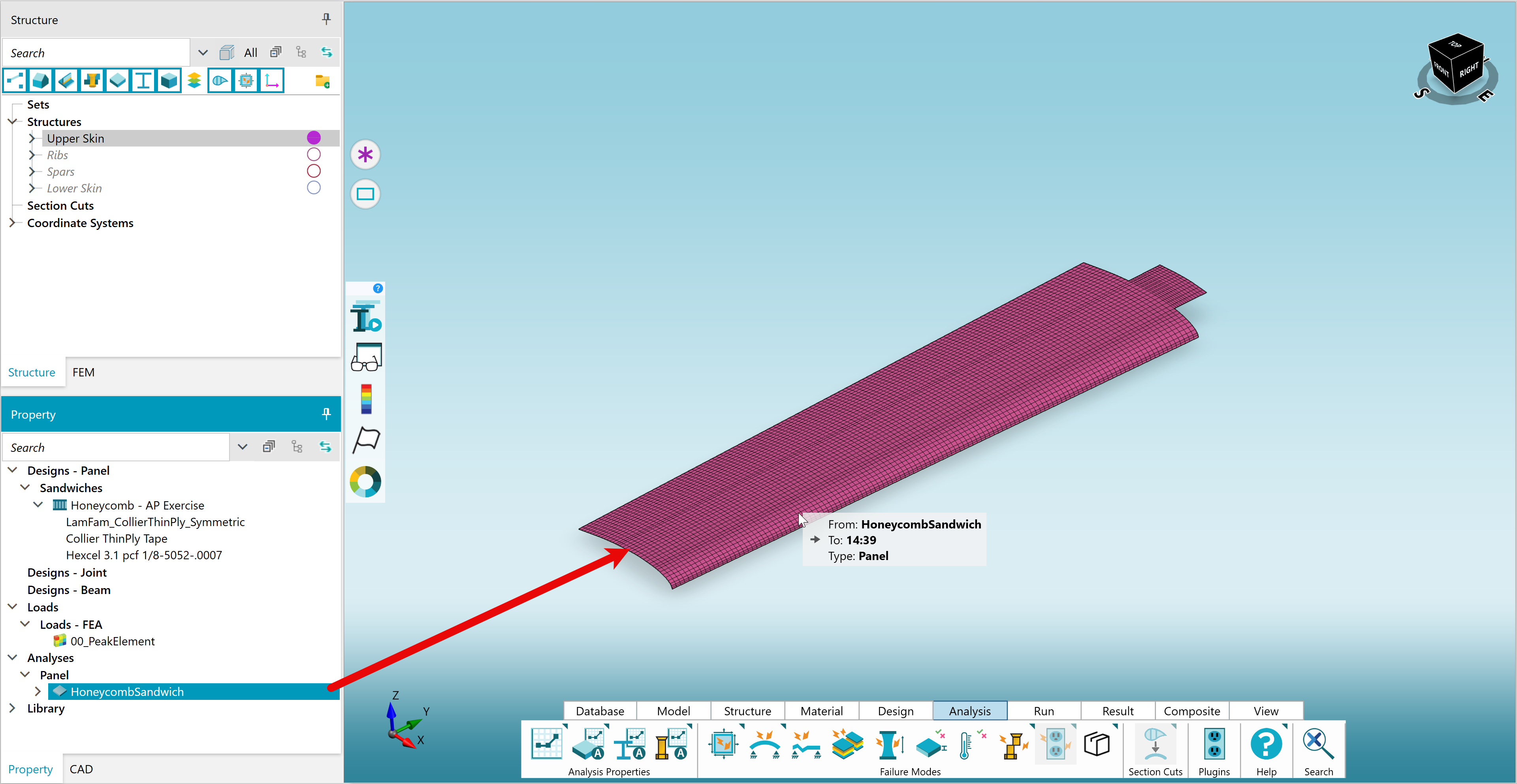 assignAnalysisPropToUpperSkin