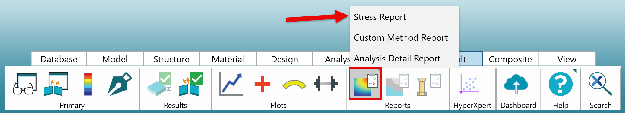 StressReportOptions-fromRibbon.png